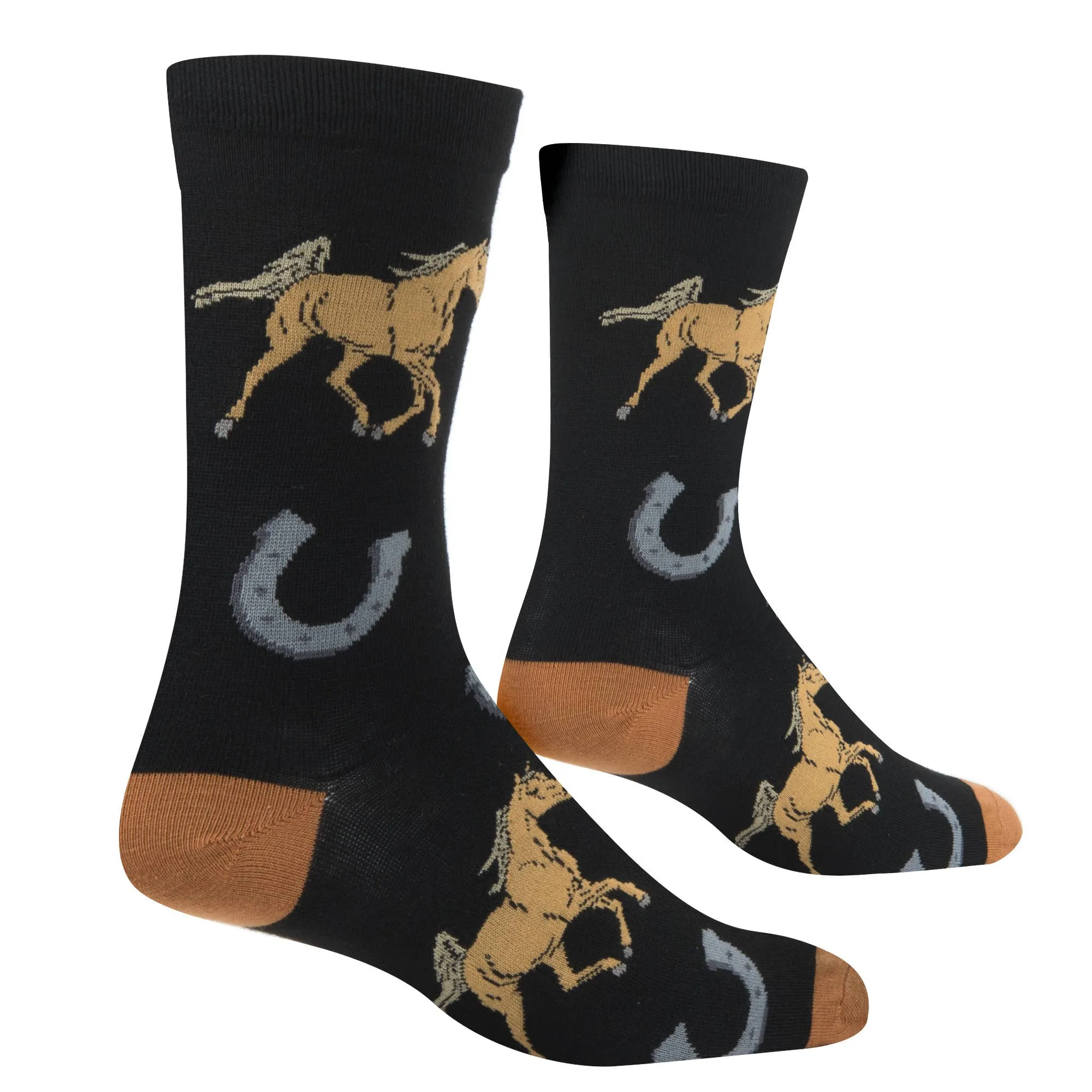 Crazy Socks - Womens Crew - Horses | Stuffology Boutique