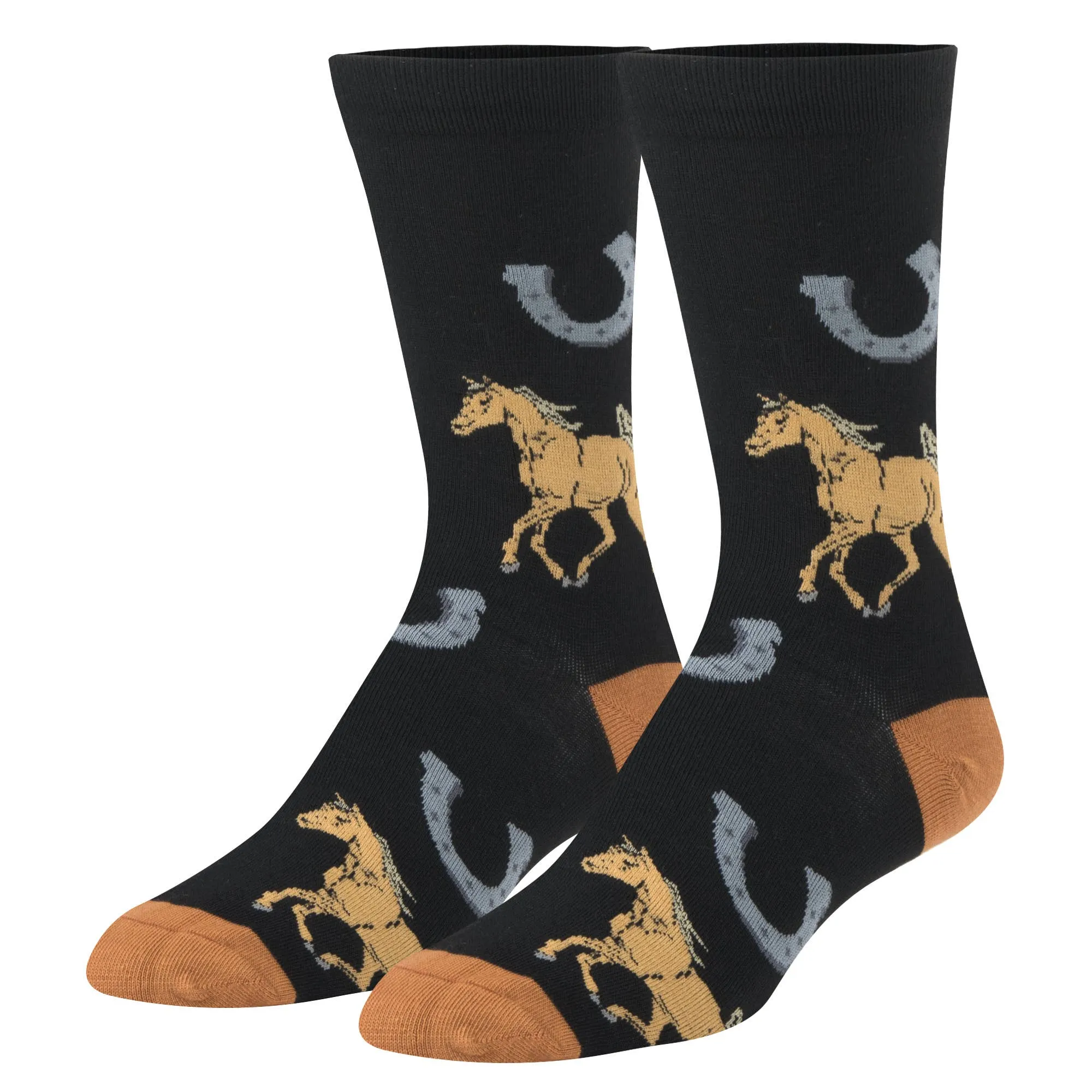 Crazy Socks - Womens Crew - Horses | Stuffology Boutique