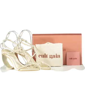 Cult Gaia Cream Novah Sandal UK 5 EU 38 👠