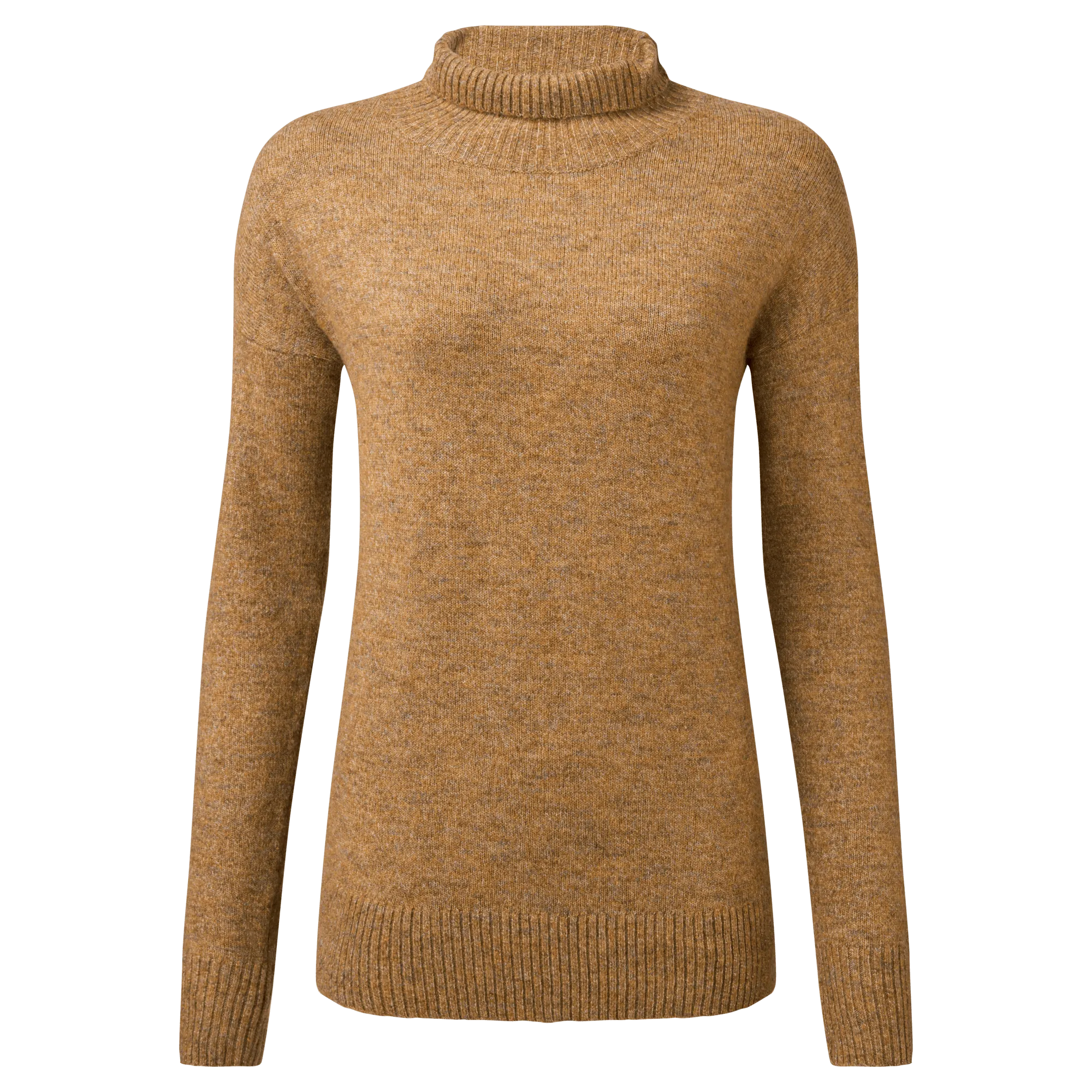 Dali Mock Neck - Caramel