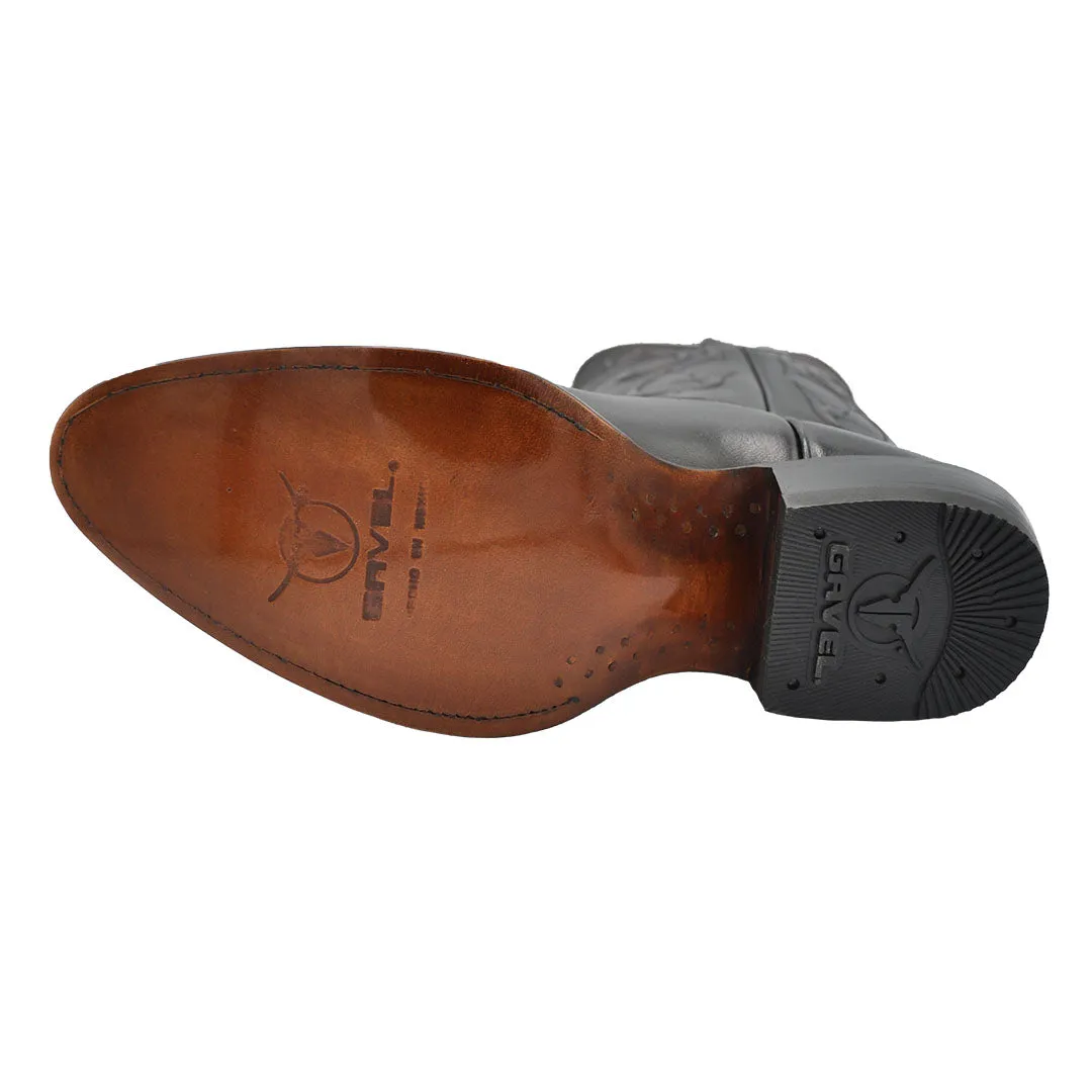 Denton Goat Classic Western Boot - Black Cherry