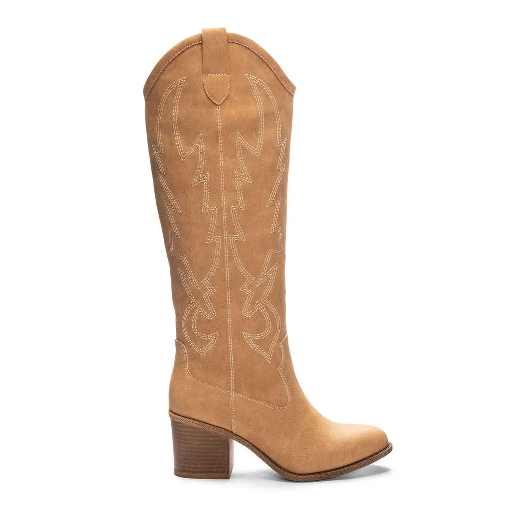 Dirty Laundry By Chinese Laundry Upwind Boot-Camel
