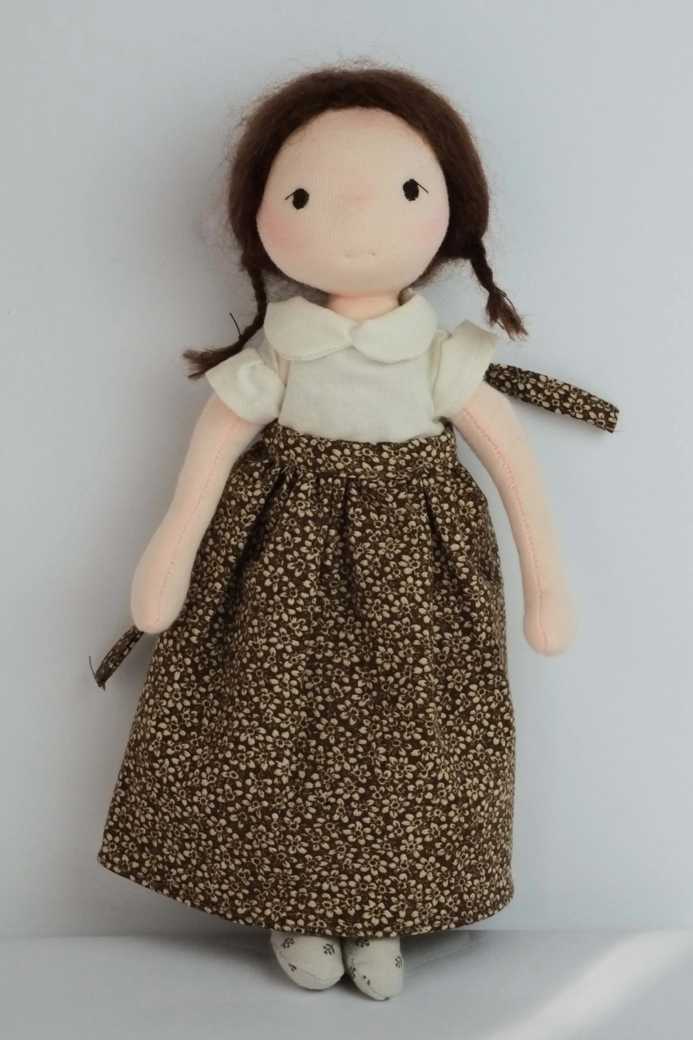 Doll Skirt | Brown Floral