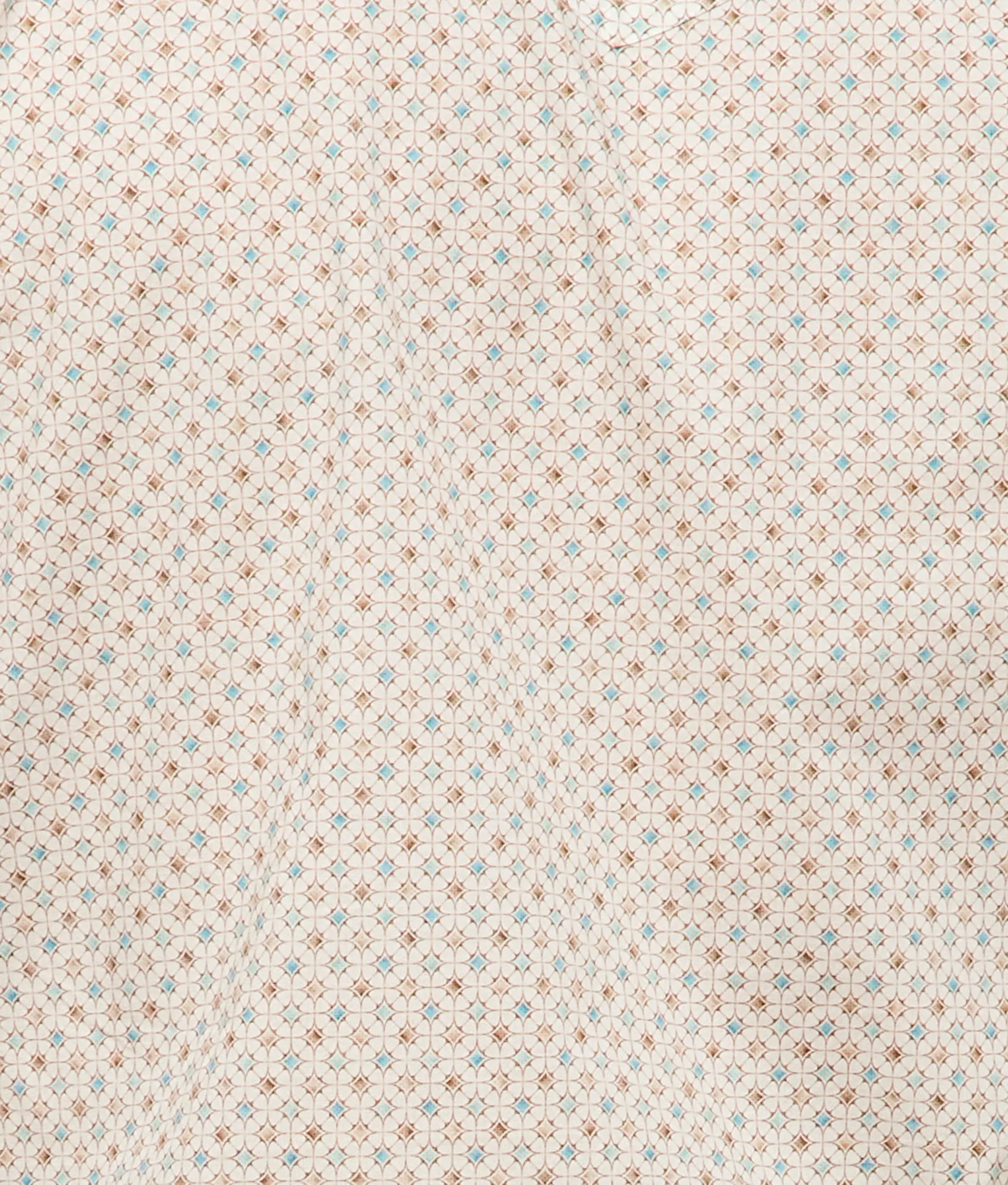 El Paso Prints :: Teal/Coffee Geo Print