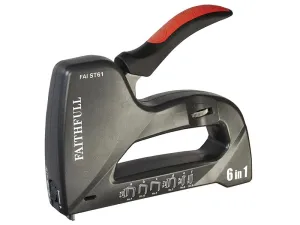 Faithfull Heavy-Duty 6-In-1 Tacker/Nailer