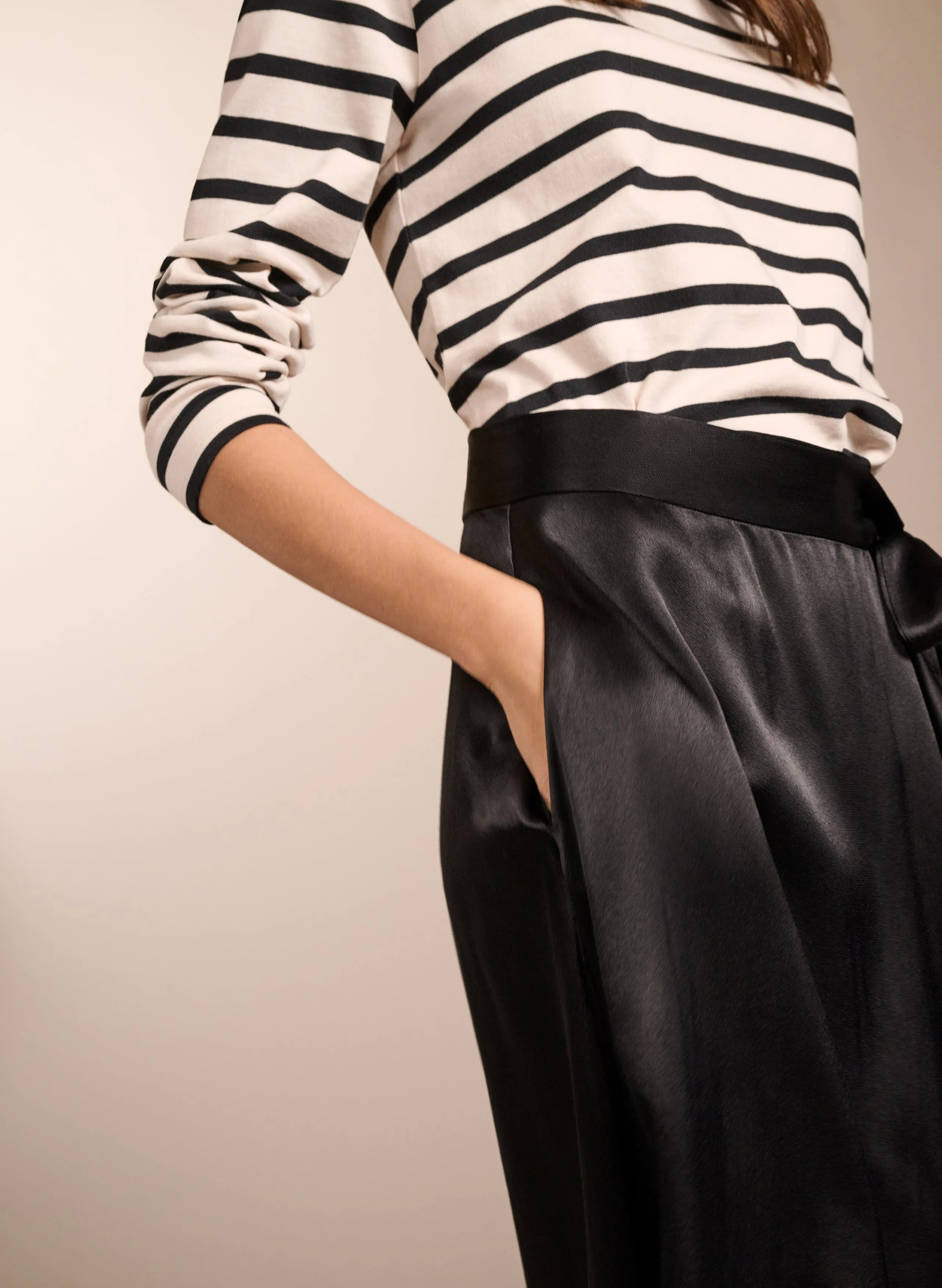 Federica Ecojilin Skirt | Caviar Black