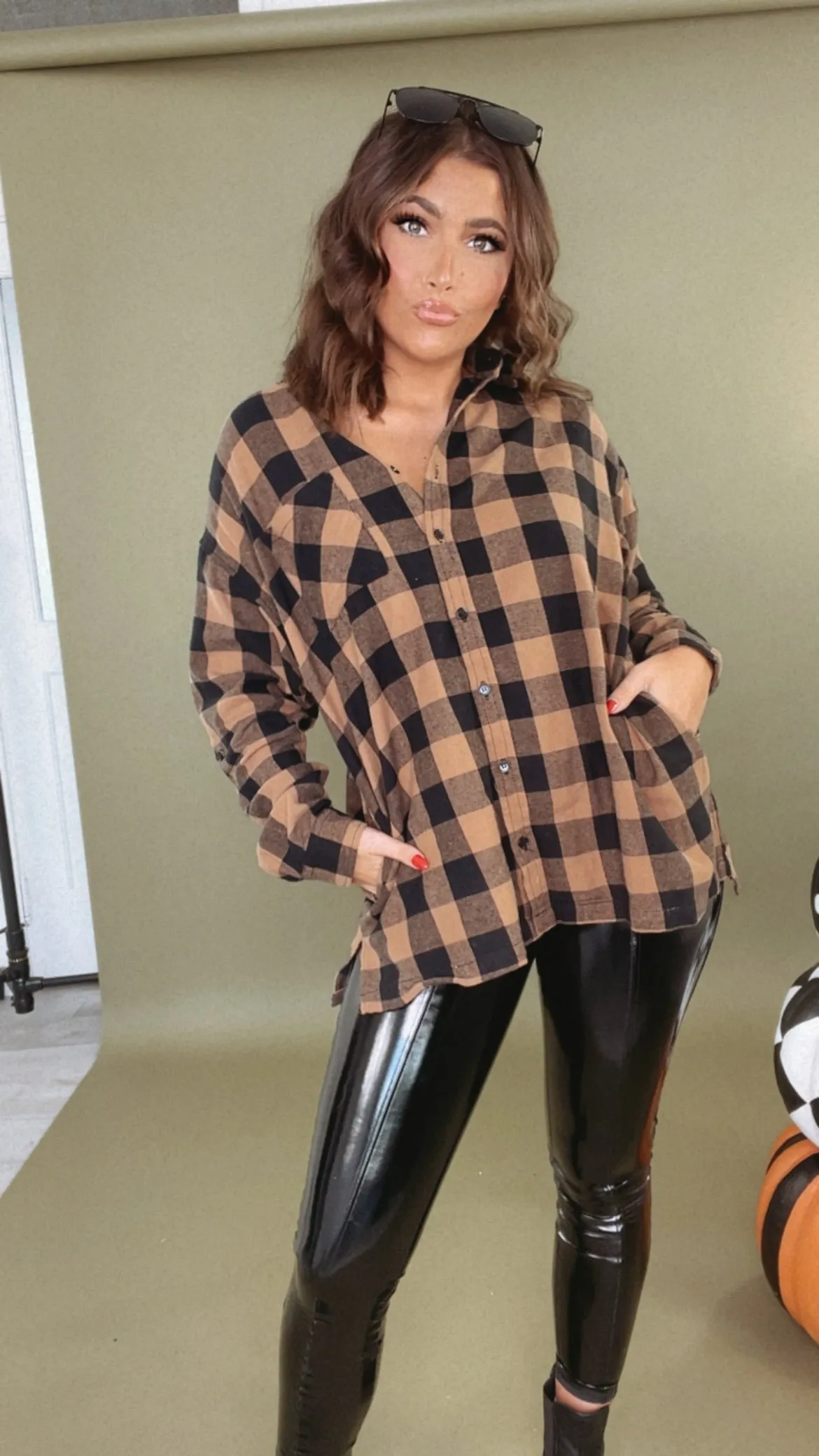Fireside Boyfriend Flannel, Sand