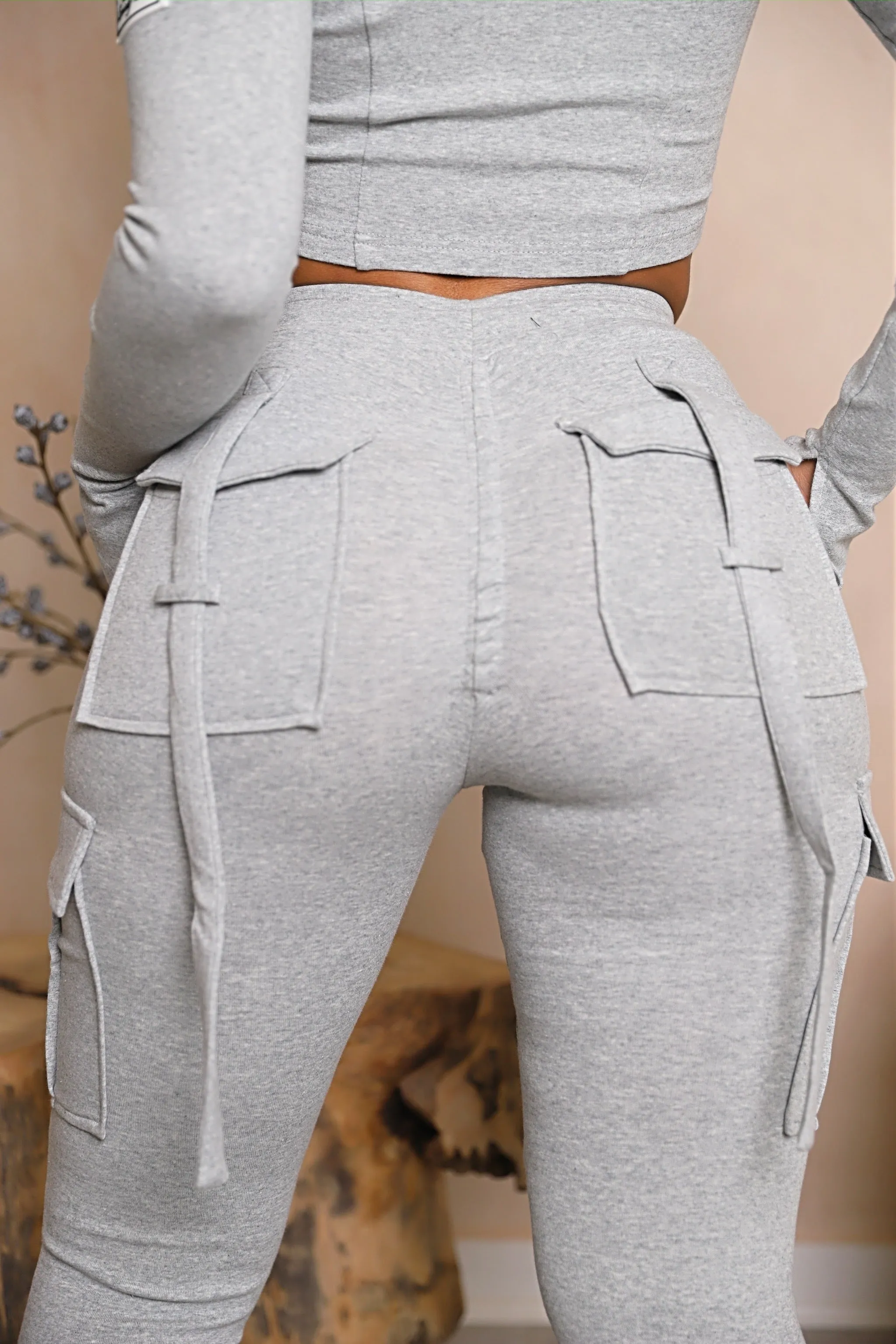 Flared Cargo Pants | Utility Style | Comfy Stretch Fit