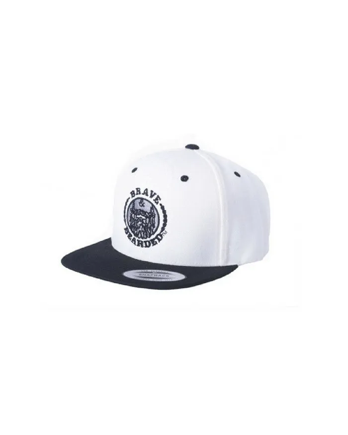 Flat Bill Snapback | Cream