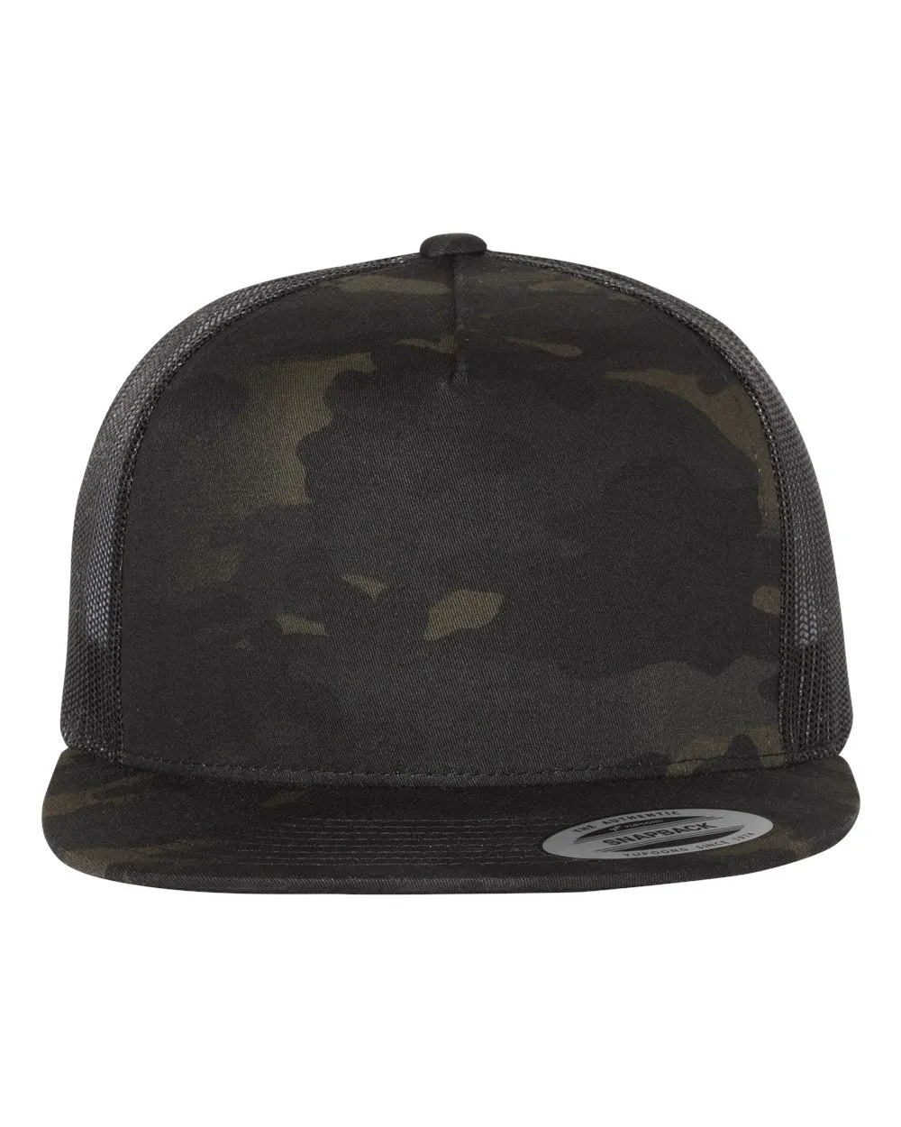 Flat Bill Trucker Cap