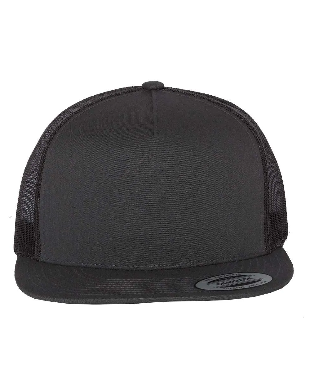 Flat Bill Trucker Cap
