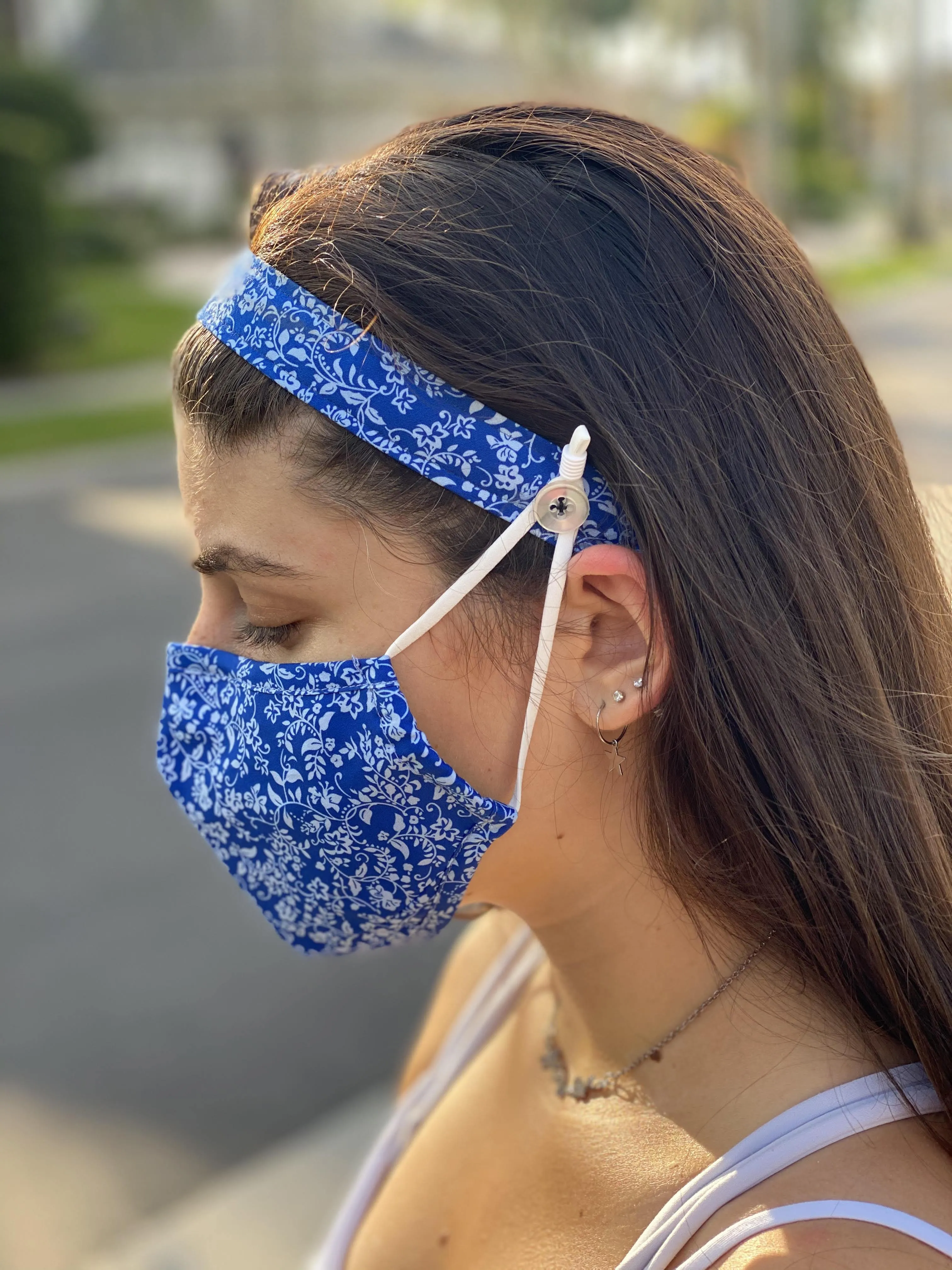 Flowerfall - Ear Saver Headband