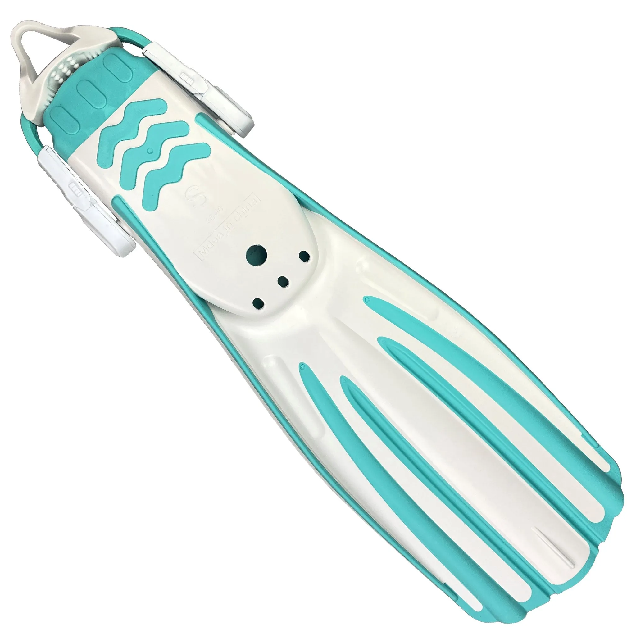 Fourth Element Rec Fins for Scuba Diving & Snorkelling - Aqua White