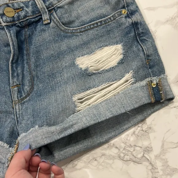 Frame Denim Women's Blue Denim Shorts