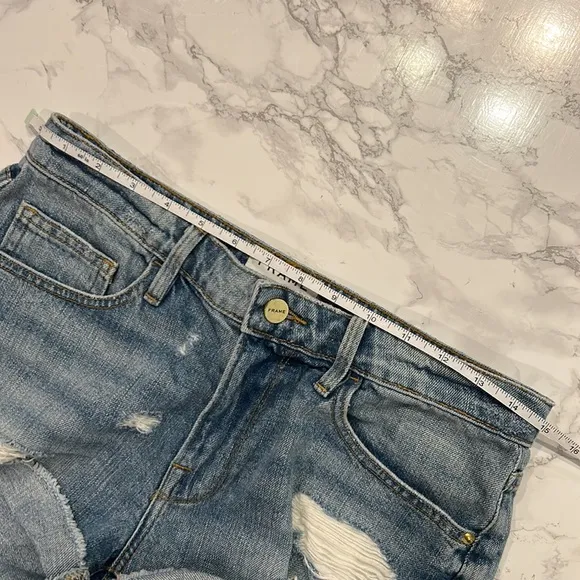 Frame Denim Women's Blue Denim Shorts
