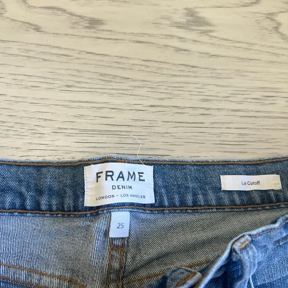Frame Denim Women's Blue Denim Shorts