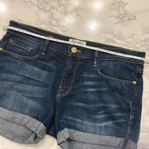 Frame Denim Women's Blue Denim Shorts