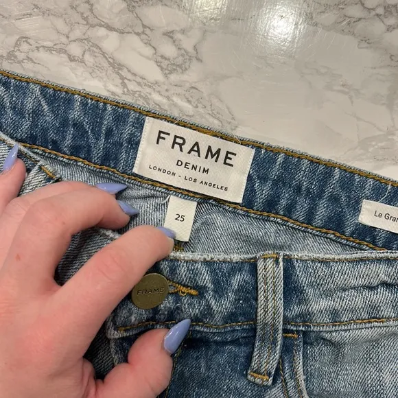 Frame Denim Women's Blue Denim Shorts