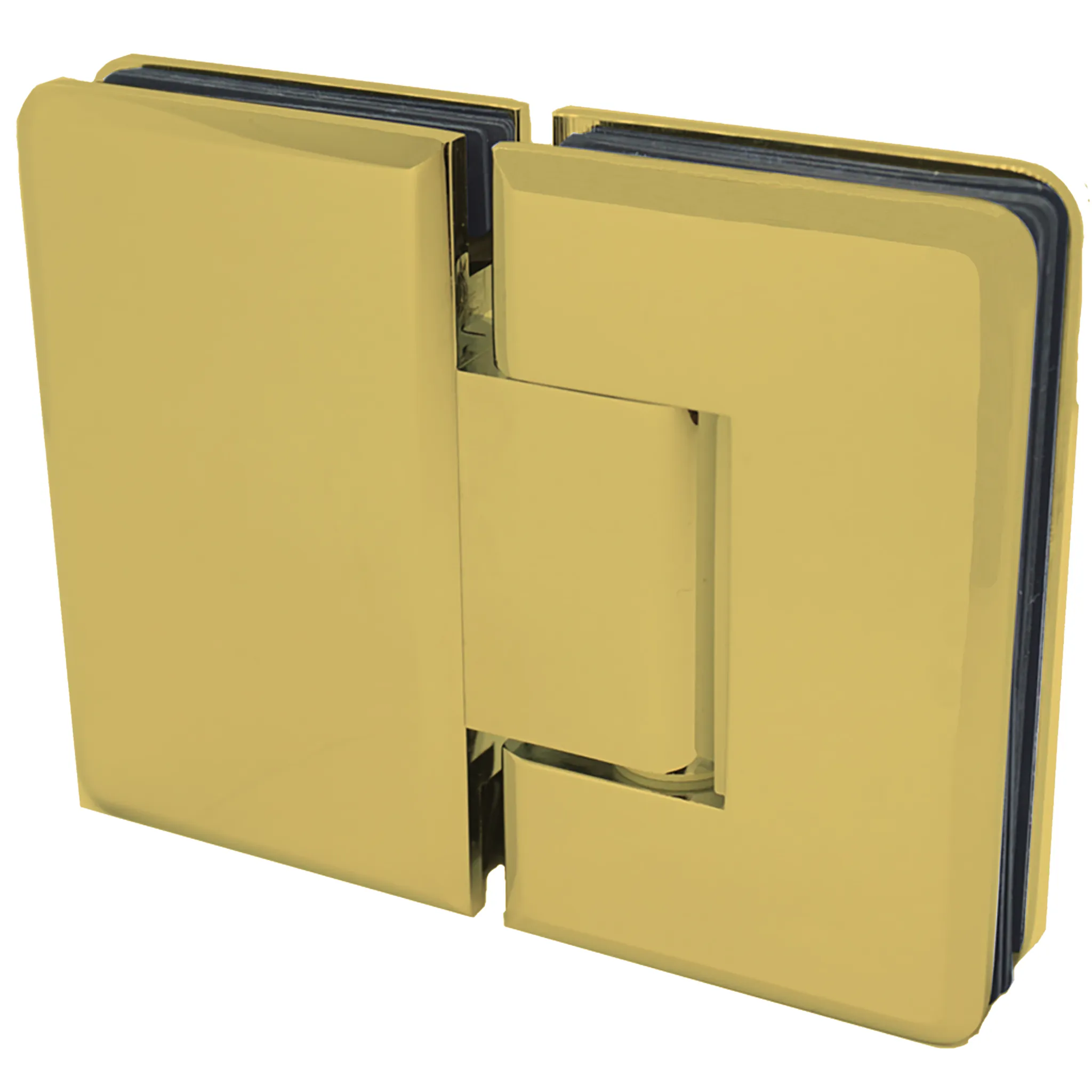 GGH Colette Series - Beveled Heavy Duty - 180° Glass to Glass (CH, BN, MBL, SB, PN, BBRZ, GM, ORB, W, AB, PB)