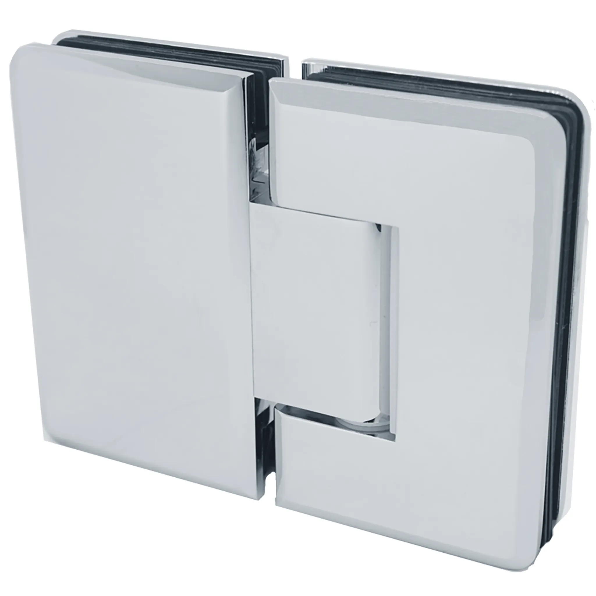 GGH Colette Series - Beveled Heavy Duty - 180° Glass to Glass (CH, BN, MBL, SB, PN, BBRZ, GM, ORB, W, AB, PB)