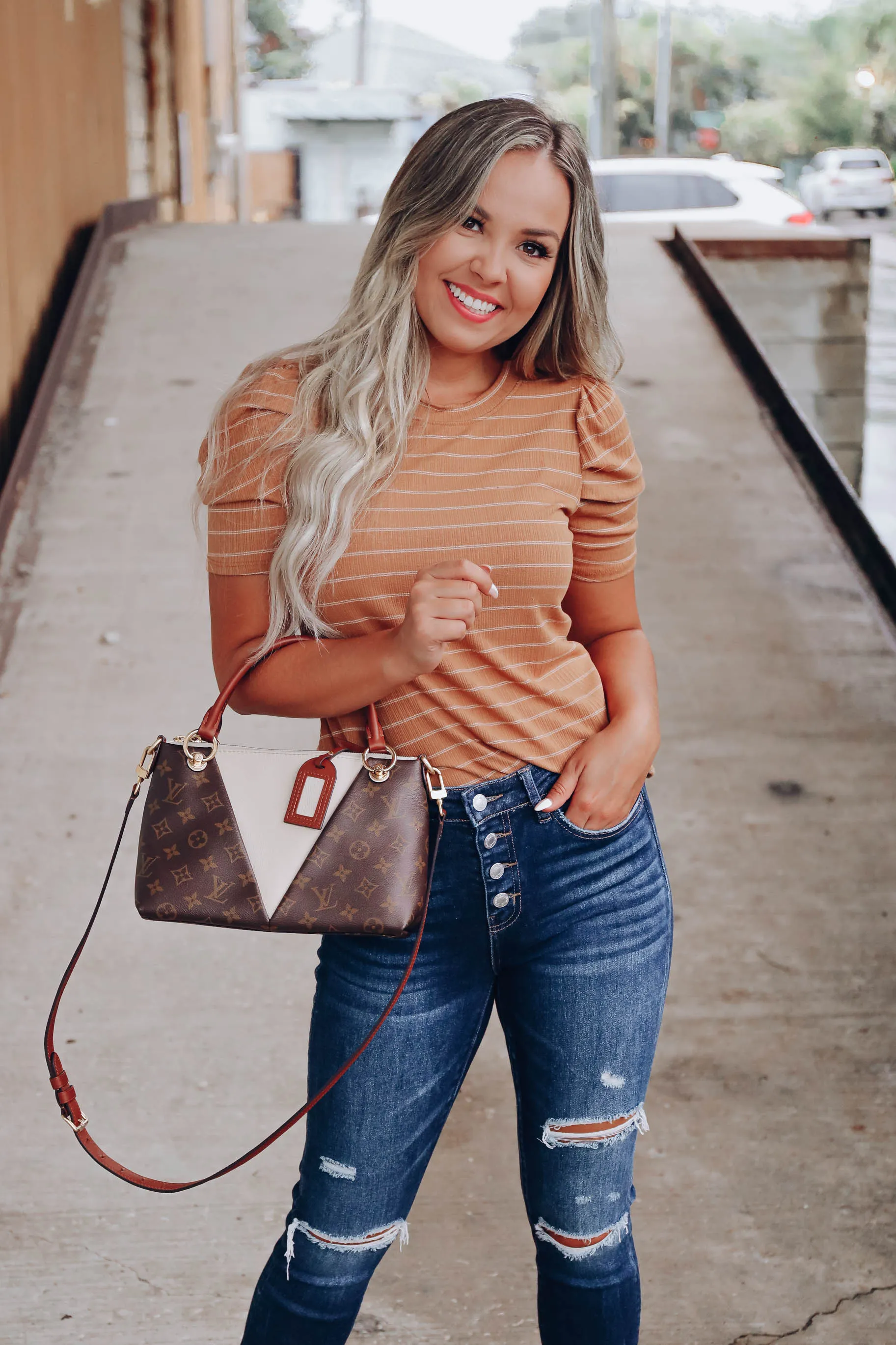 Golden Hour Puff Sleeve Top - Mustard