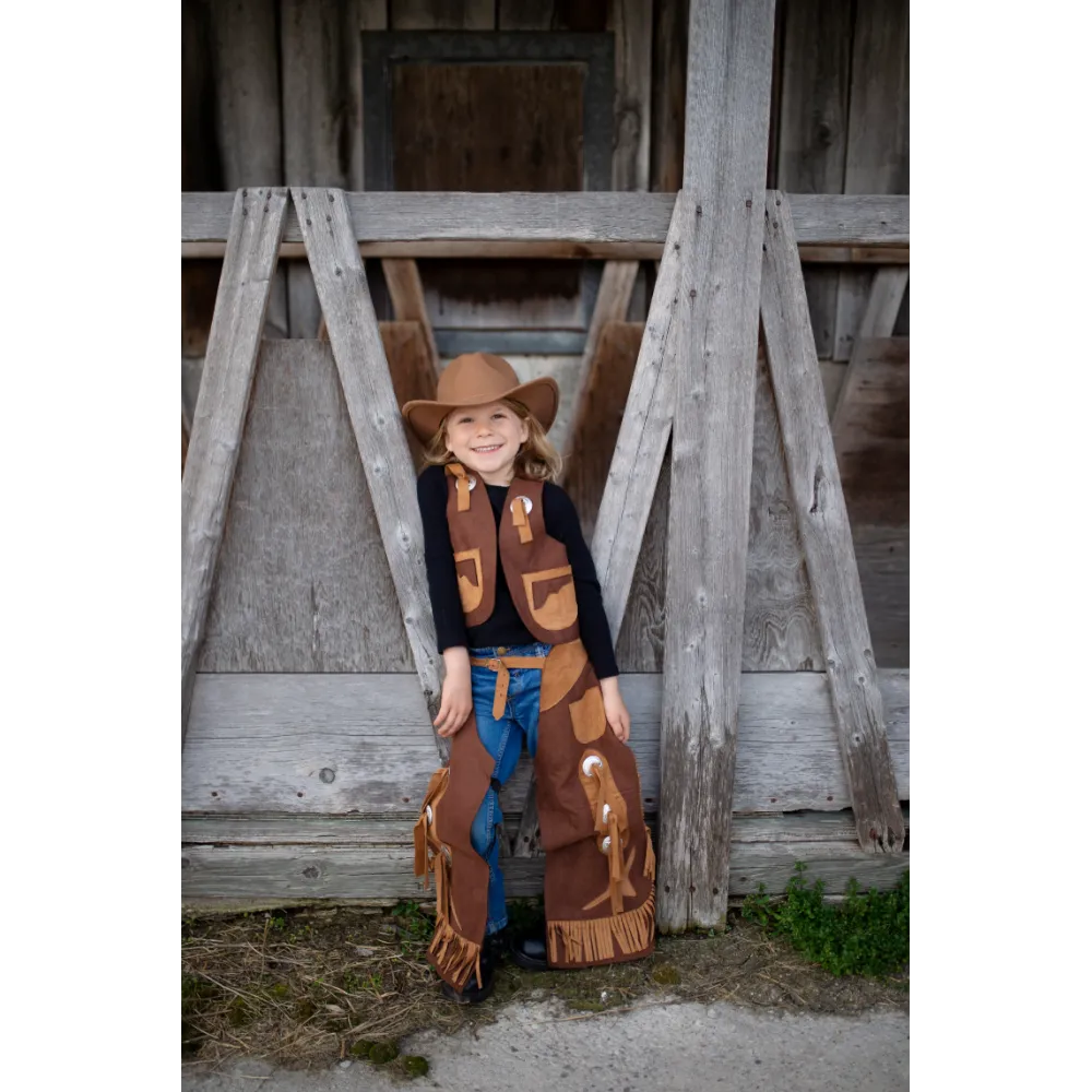 GP -COWBOY VEST AND CHAPS