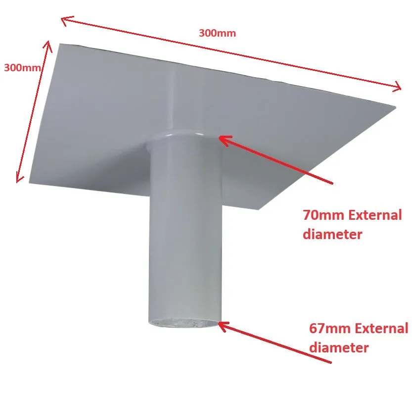 GRP Fibreglass Floor Drain Outlet