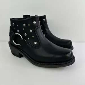 Harley-Davidson Women's Heyward D83769 Black Booties - Size 6.5