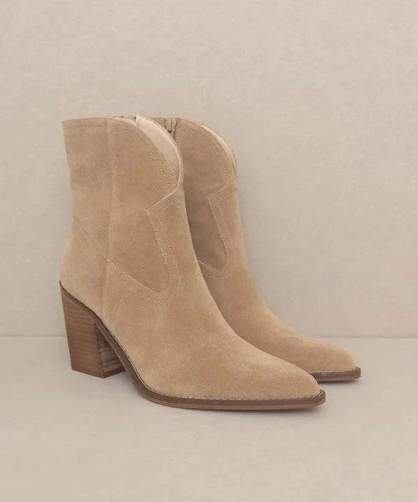 Harmony - Two Panel Western Booties