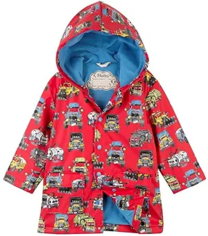Hatley Monster Truck Raincoat (Size: 5)