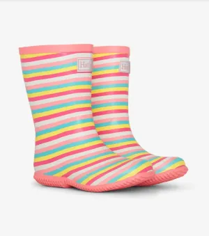 Hatley Pretty Stripes Packable Rain Boots