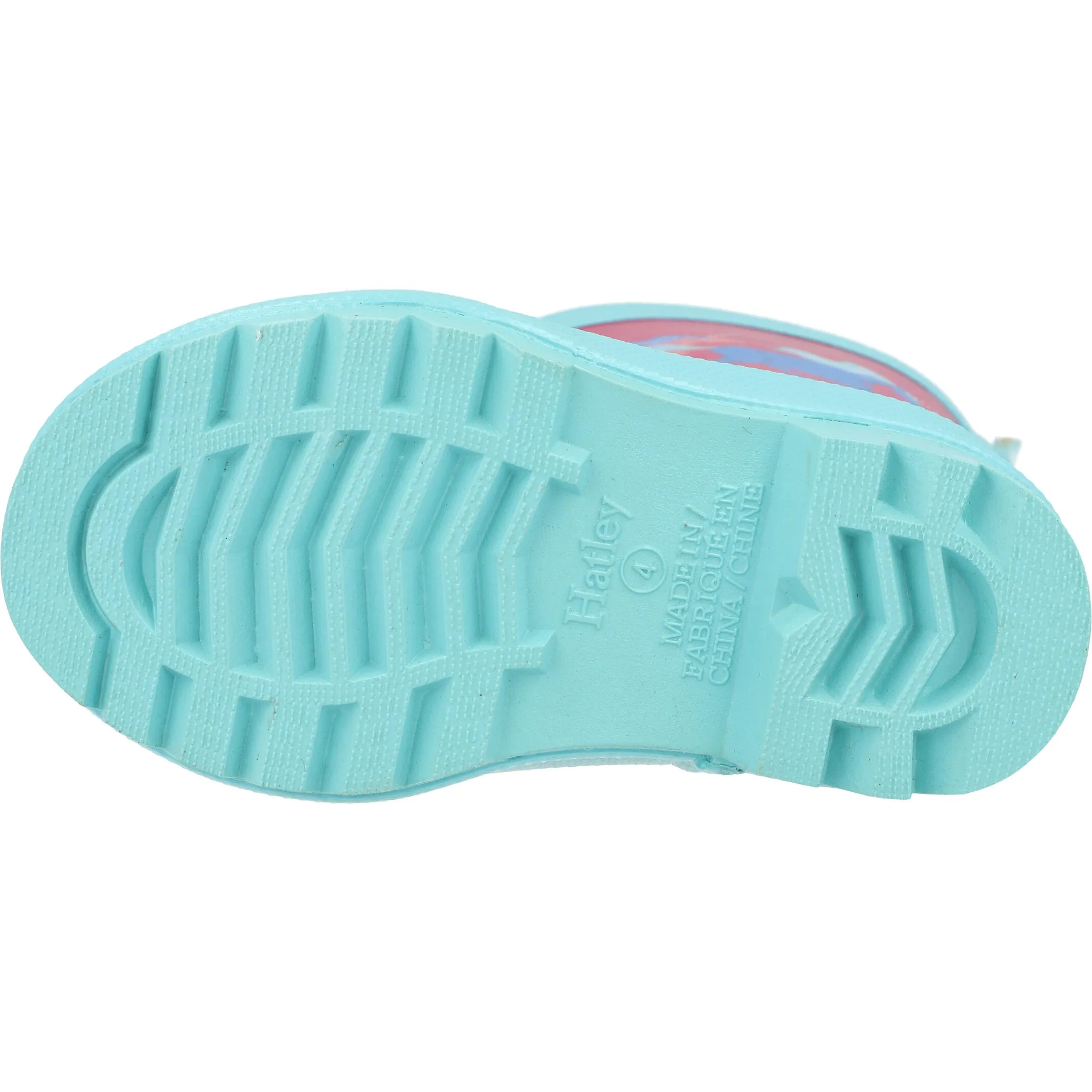 Hatley Shiny Pink Rain Boots for Kids