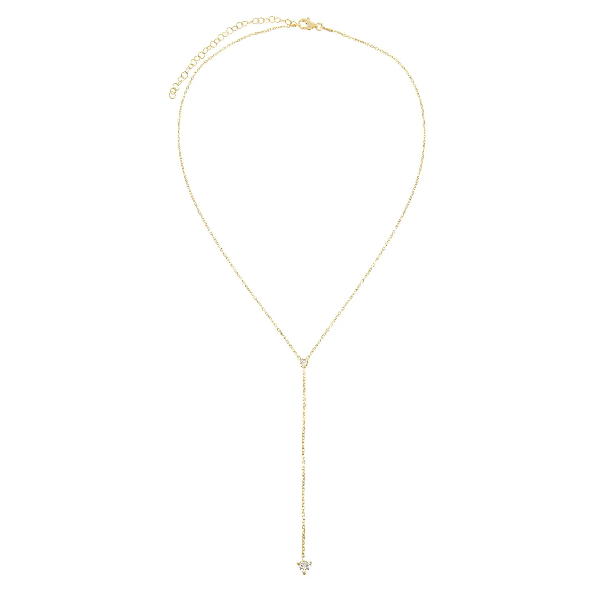 Heart Stone Lariat