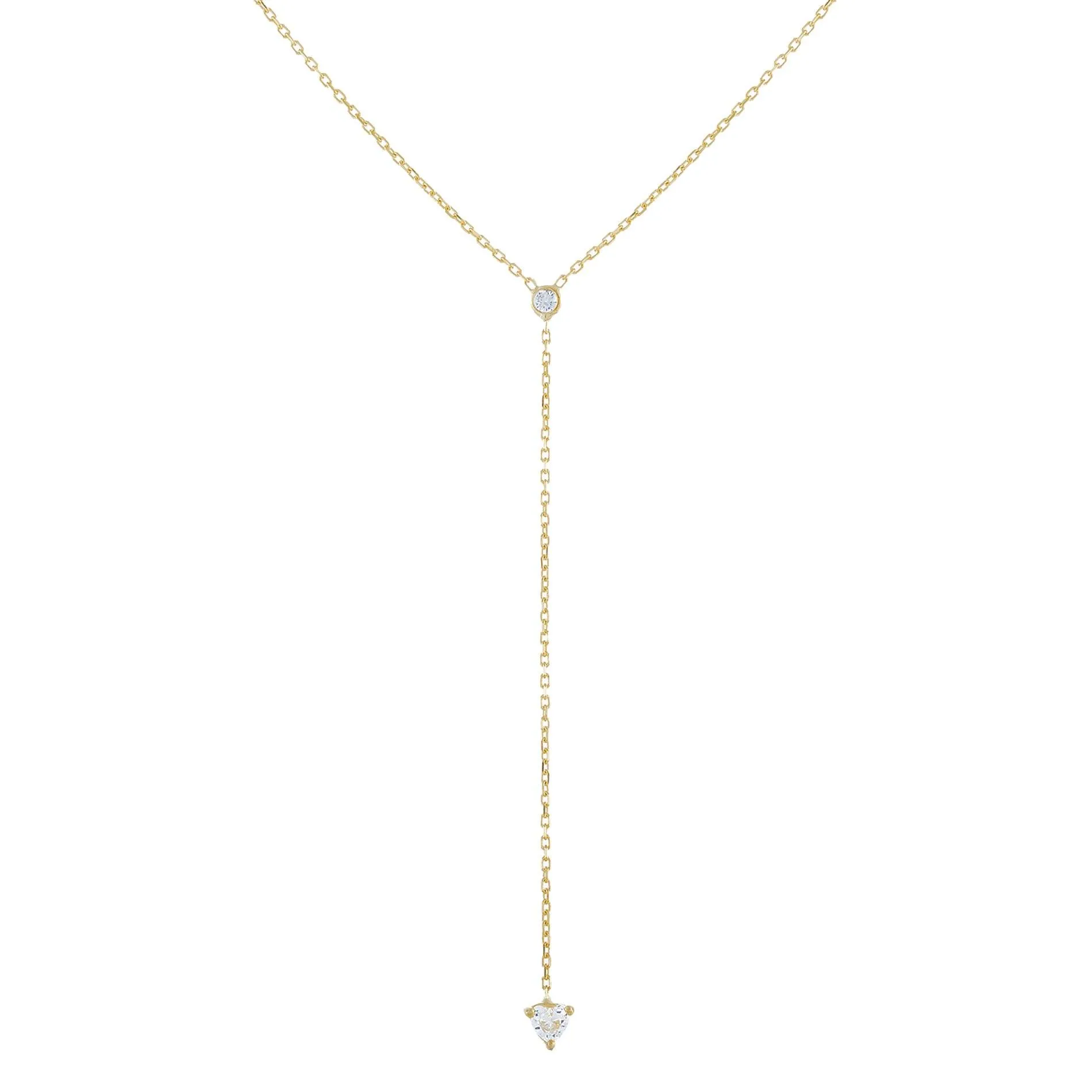 Heart Stone Lariat