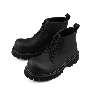 Heavy-Duty Lace-Up Martens Boots
