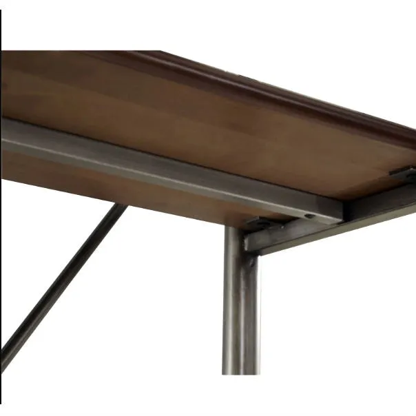 Heavy Duty Metal Wood 5-Shelf Storage Rack Shelving Unit