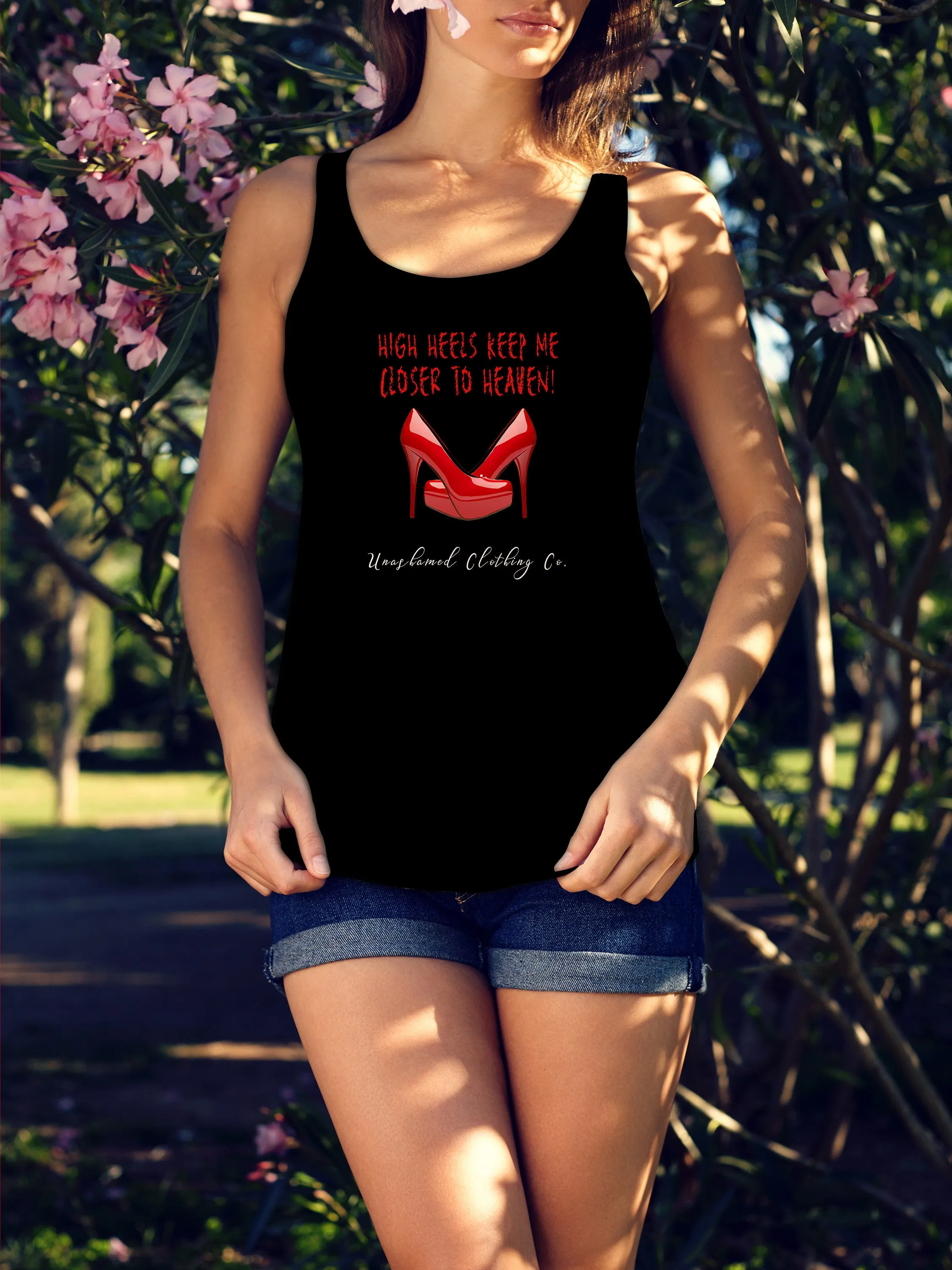 High Heels to Heaven Ladies Tank