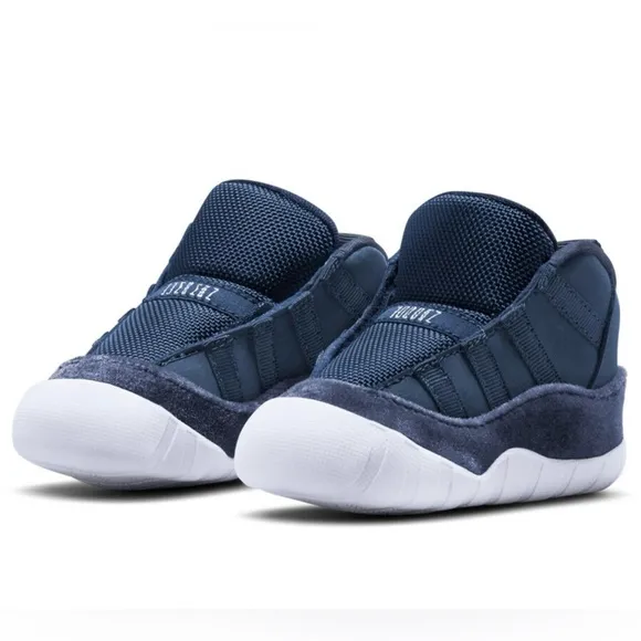 ⭐️HOST PICK⭐️NIKE Jordan11 Crib Bootie Midnight Navy Blue Size:4C Brand New WBOX