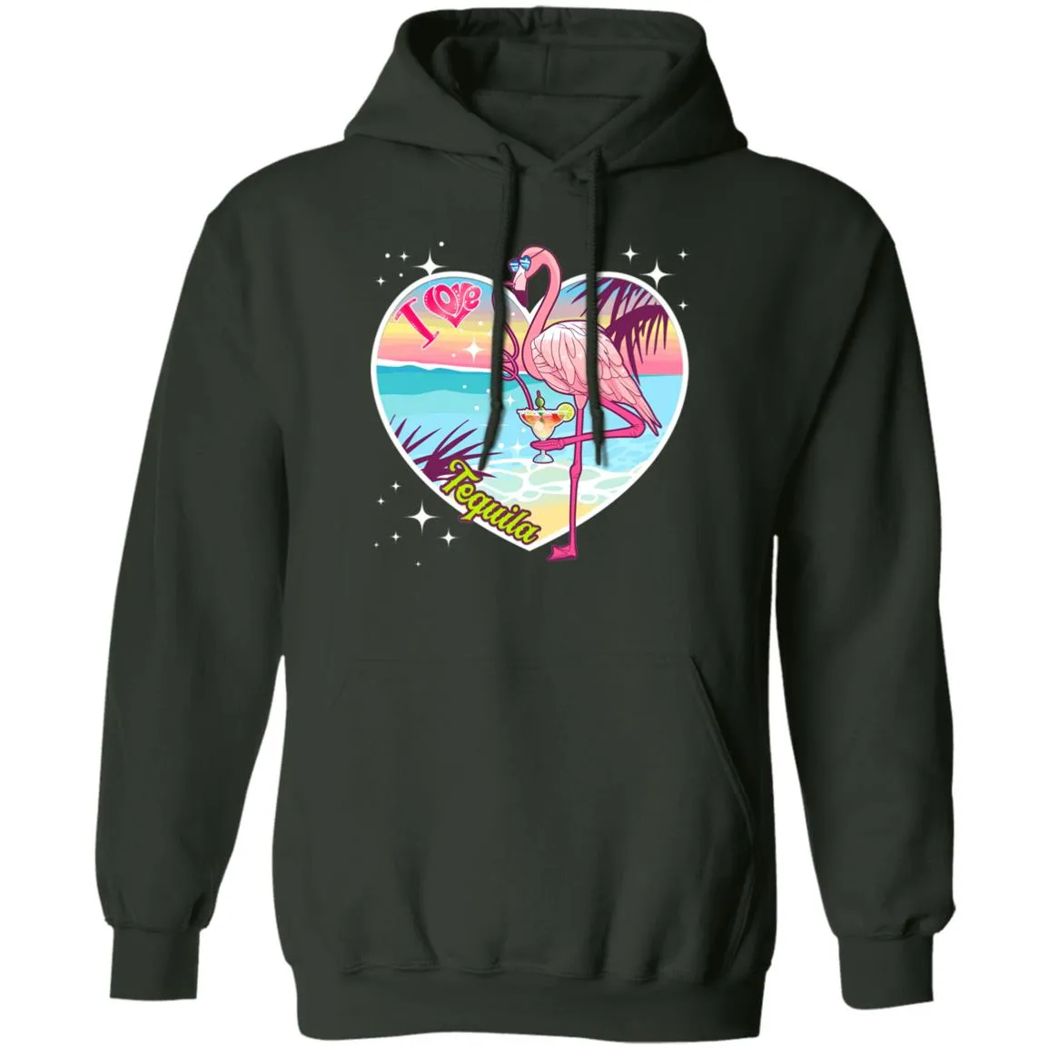 I Love Tequila "Party" Unisex Hoodie
