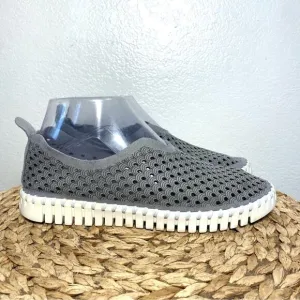 ILSE Jacobsen tulip 139 slip on grey sneakers perforated