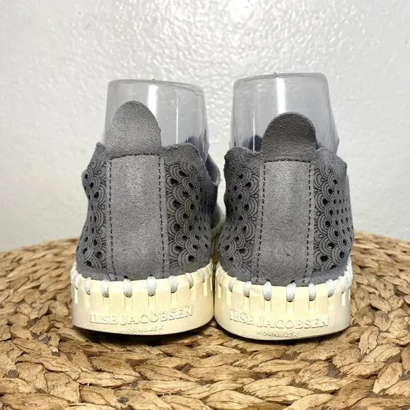 ILSE Jacobsen tulip 139 slip on grey sneakers perforated