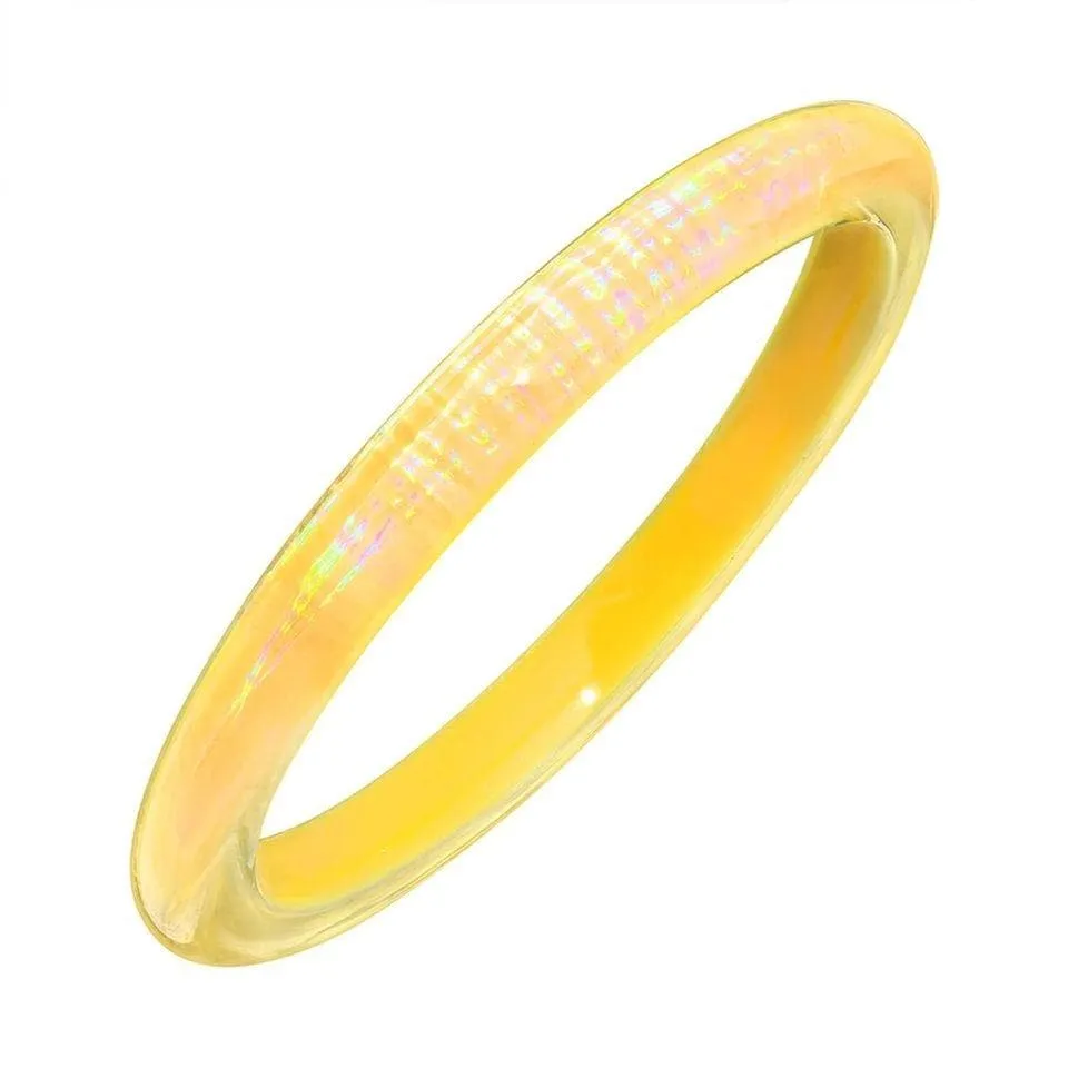 Iridescent Slip On Bangle