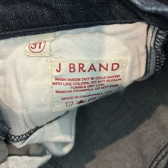 J Brand Jeans 818 Denim Dark Wash Stretch Bootcut  Size 31