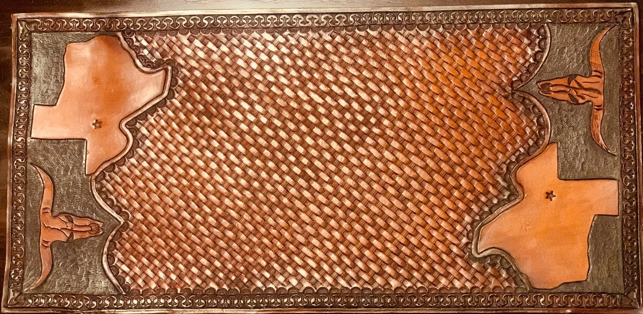 JM Sorrel Edition Cowboy Hat Rack