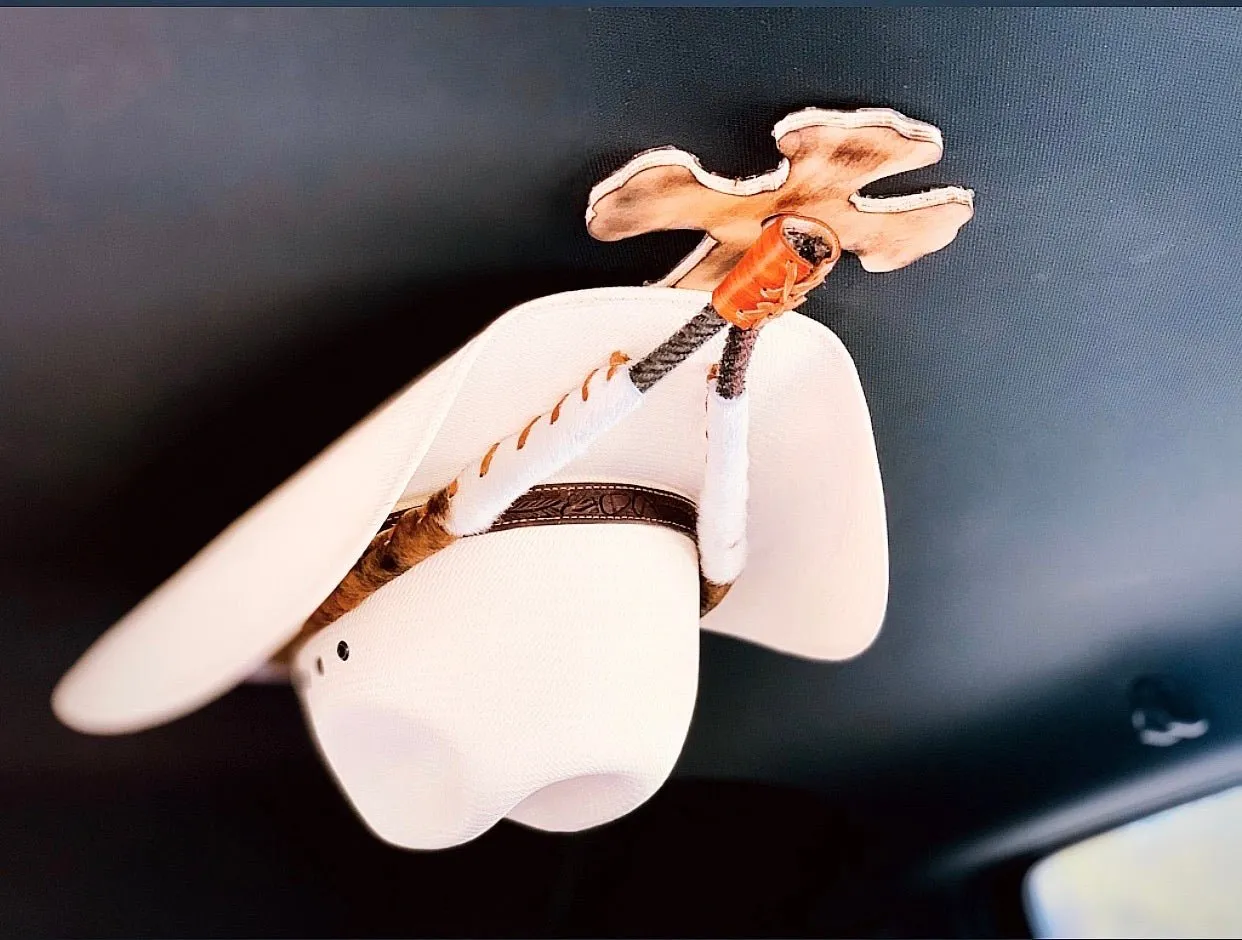 JM Texas Brindle Edition Cowboy Hat Rack