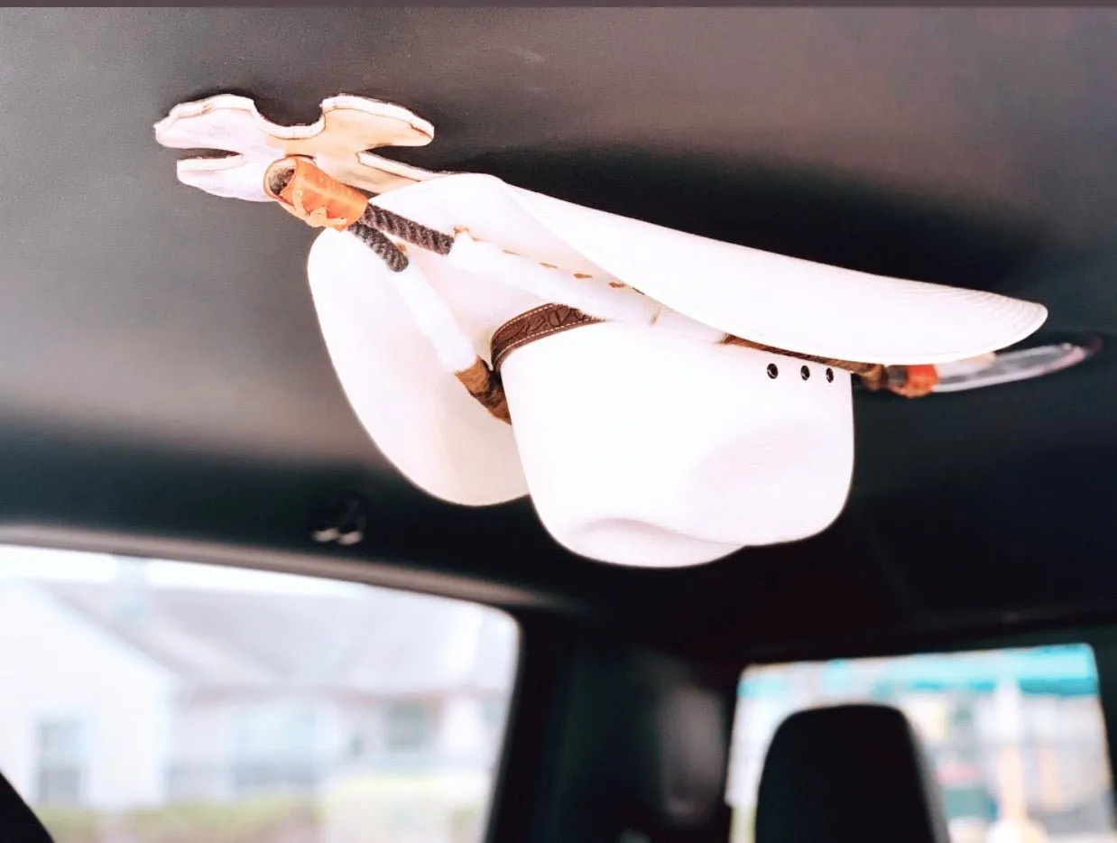 JM Texas Brindle Edition Cowboy Hat Rack