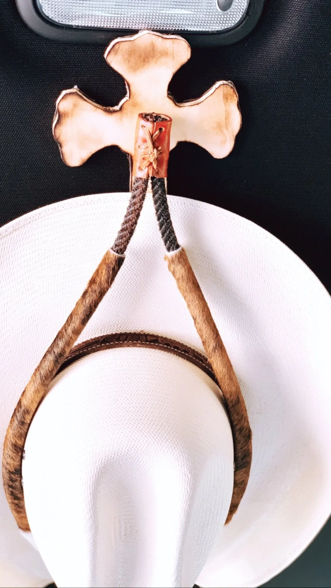 JM Texas Brindle Edition Cowboy Hat Rack