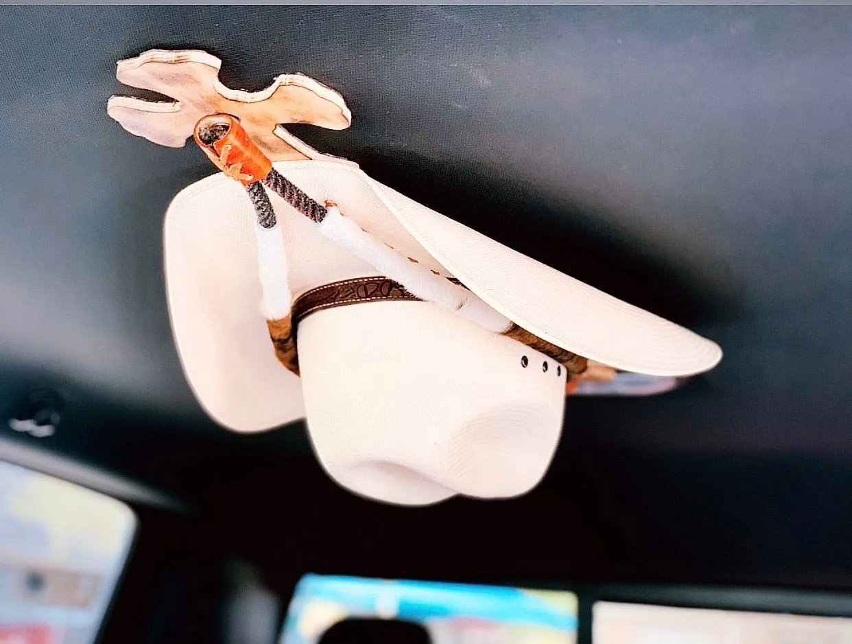 JM Texas Brindle Edition Cowboy Hat Rack