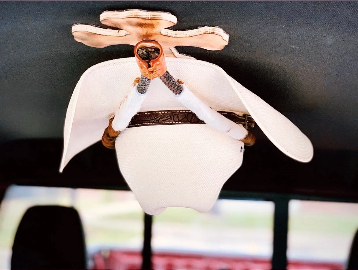 JM Texas Brindle Edition Cowboy Hat Rack