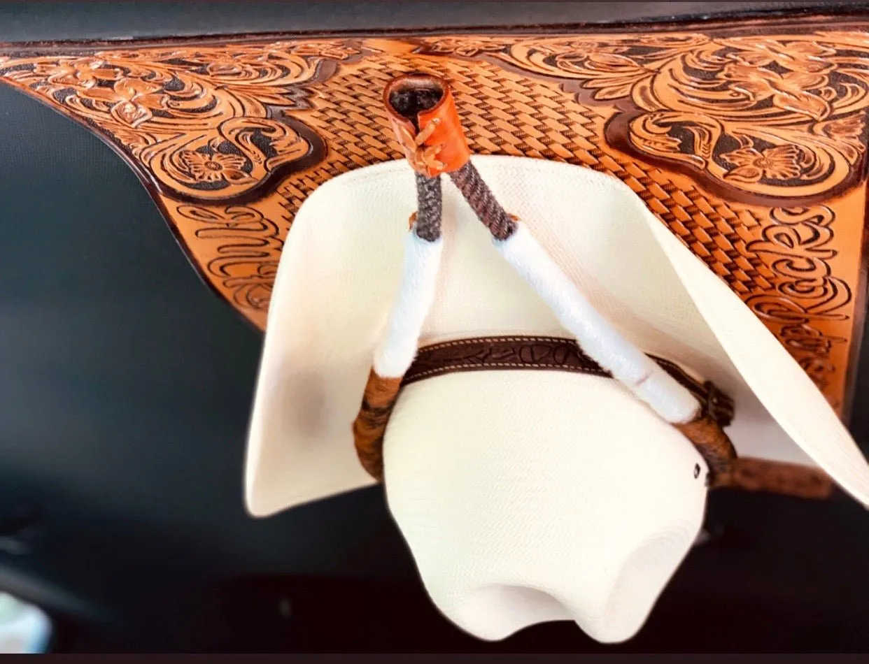 JM Texas Brindle Edition Cowboy Hat Rack